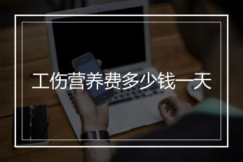 工伤营养费多少钱一天