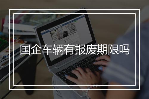 国企车辆有报废期限吗