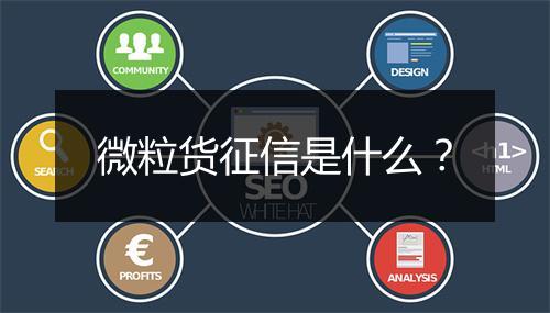 微粒货征信是什么？