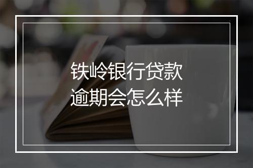铁岭银行贷款逾期会怎么样