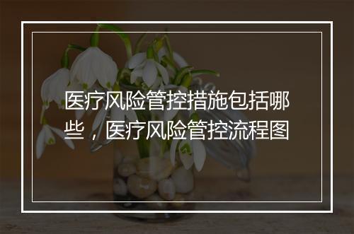 医疗风险管控措施包括哪些，医疗风险管控流程图
