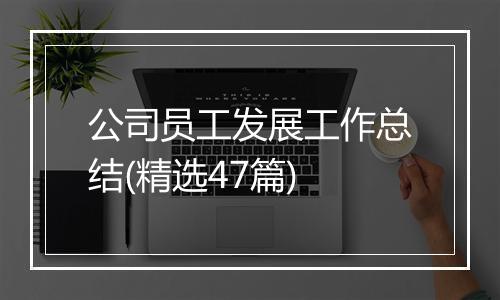 公司员工发展工作总结(精选47篇)