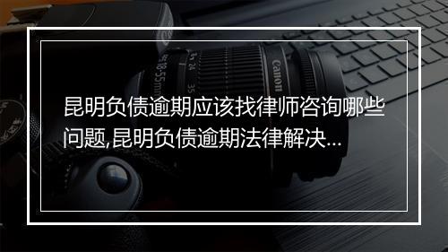 昆明负债逾期应该找律师咨询哪些问题,昆明负债逾期法律解决方案
