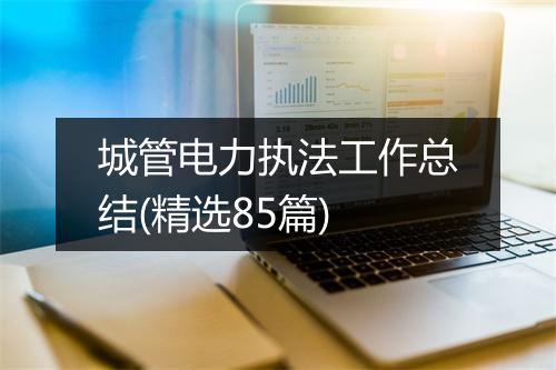 城管电力执法工作总结(精选85篇)