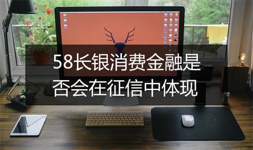 58长银消费金融是否会在征信中体现