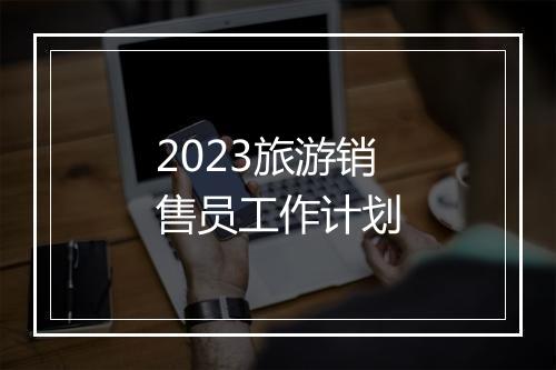 2023旅游销售员工作计划