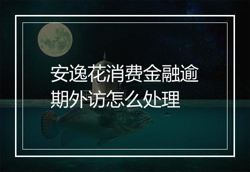 安逸花消费金融逾期外访怎么处理