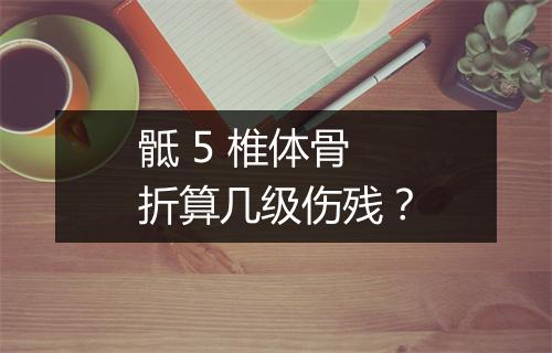 骶 5 椎体骨折算几级伤残？
