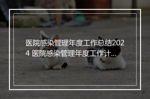 医院感染管理年度工作总结2024 医院感染管理年度工作计划精选7篇