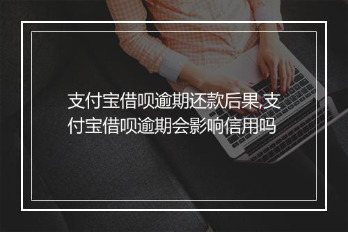 支付宝借呗逾期还款后果,支付宝借呗逾期会影响信用吗