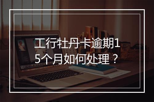 工行牡丹卡逾期15个月如何处理？