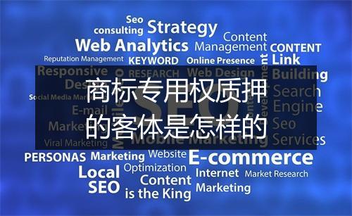 商标专用权质押的客体是怎样的