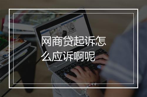 网商贷起诉怎么应诉啊呢