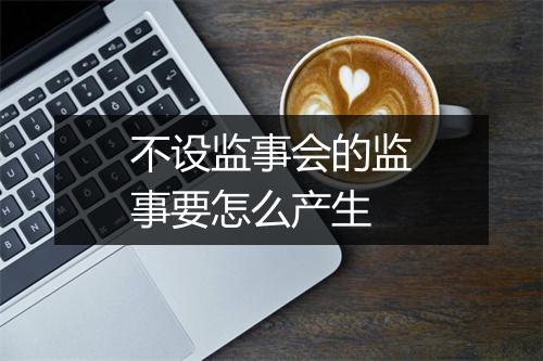 不设监事会的监事要怎么产生