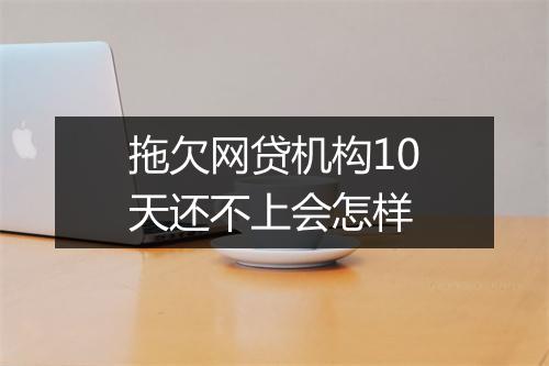 拖欠网贷机构10天还不上会怎样