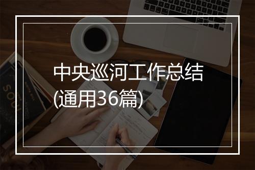 中央巡河工作总结(通用36篇)