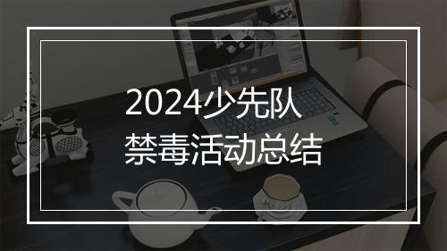 2024少先队禁毒活动总结