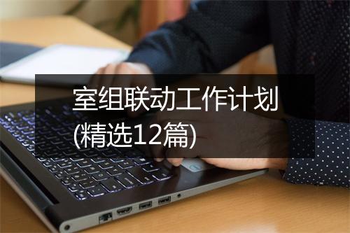 室组联动工作计划(精选12篇)