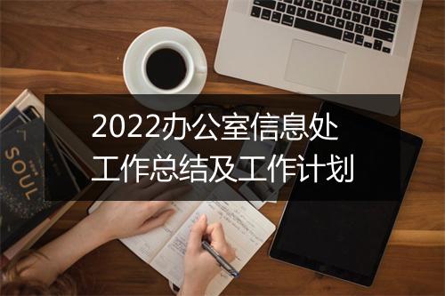 2022办公室信息处工作总结及工作计划