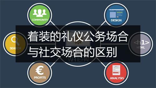着装的礼仪公务场合与社交场合的区别