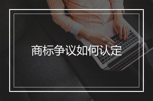 商标争议如何认定