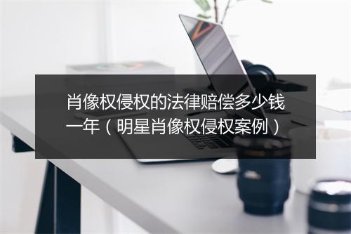 肖像权侵权的法律赔偿多少钱一年（明星肖像权侵权案例）