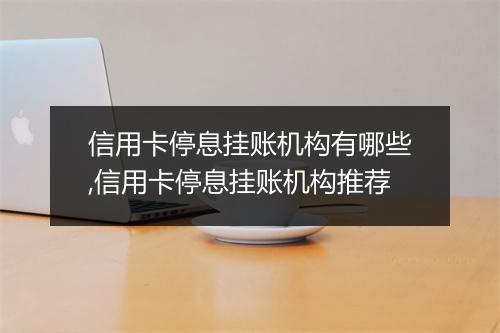 信用卡停息挂账机构有哪些,信用卡停息挂账机构推荐