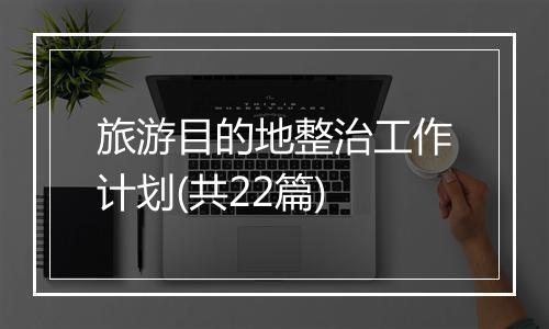 旅游目的地整治工作计划(共22篇)