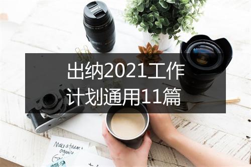 出纳2021工作计划通用11篇