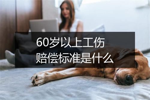 60岁以上工伤赔偿标准是什么