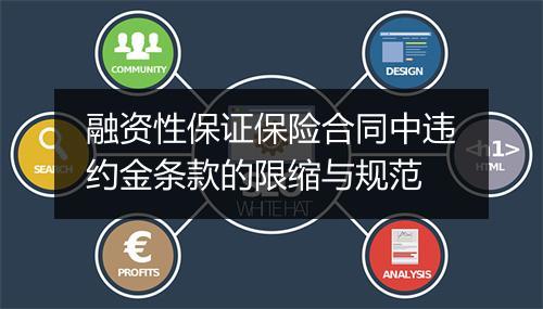 融资性保证保险合同中违约金条款的限缩与规范