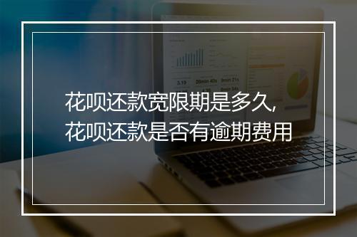 花呗还款宽限期是多久,花呗还款是否有逾期费用