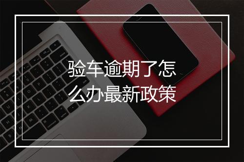 验车逾期了怎么办最新政策