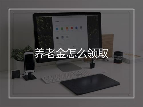养老金怎么领取