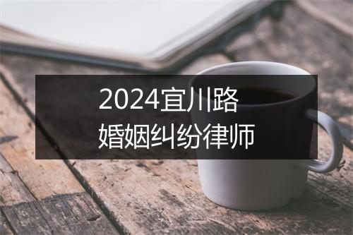 2024宜川路婚姻纠纷律师