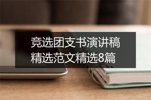 竞选团支书演讲稿精选范文精选8篇