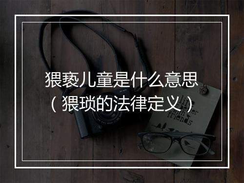 猥亵儿童是什么意思（猥琐的法律定义）