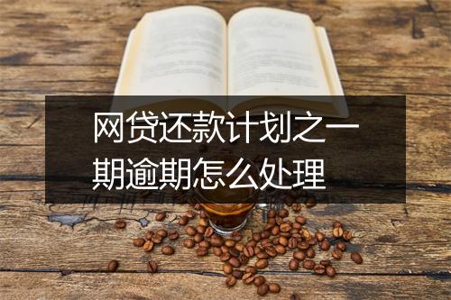 网贷还款计划之一期逾期怎么处理