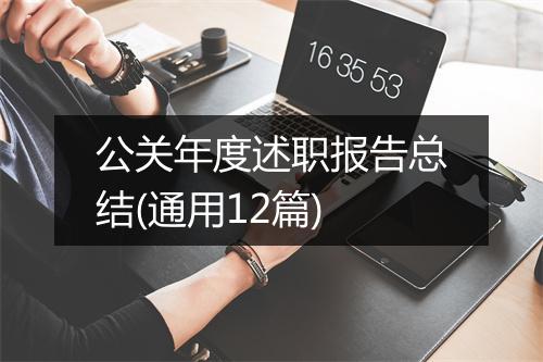 公关年度述职报告总结(通用12篇)