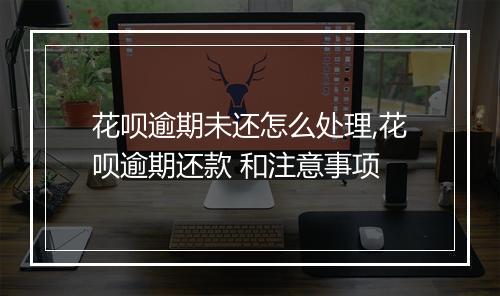 花呗逾期未还怎么处理,花呗逾期还款 和注意事项