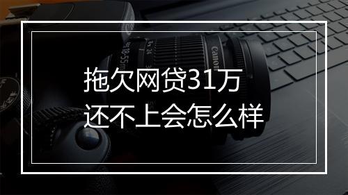 拖欠网贷31万还不上会怎么样