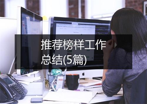 推荐榜样工作总结(5篇)