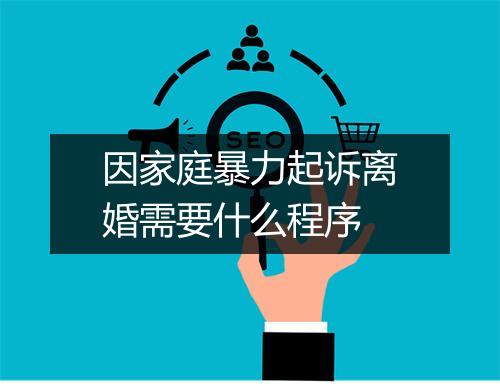 因家庭暴力起诉离婚需要什么程序