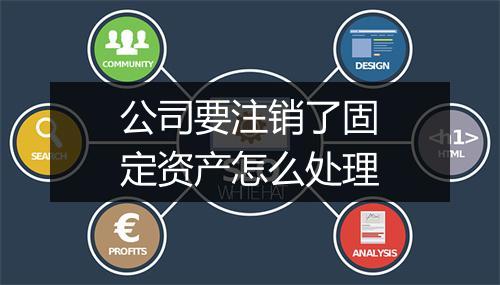 公司要注销了固定资产怎么处理