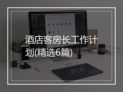 酒店客房长工作计划(精选6篇)