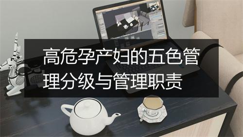 高危孕产妇的五色管理分级与管理职责