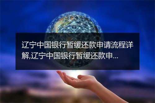 辽宁中国银行暂缓还款申请流程详解,辽宁中国银行暂缓还款申请条件