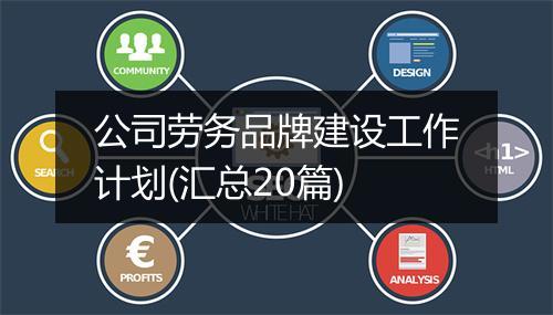 公司劳务品牌建设工作计划(汇总20篇)