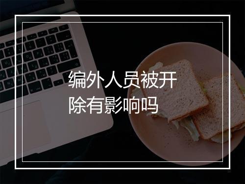 编外人员被开除有影响吗