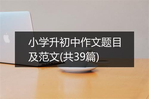 小学升初中作文题目及范文(共39篇)